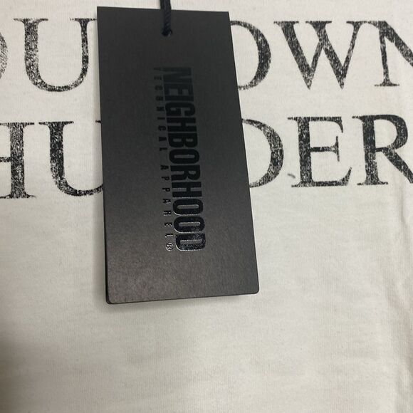 NEIGHBORHOOD Men’s White Short Sleeves T Shirt Size M NWT - Picture 3 of 6